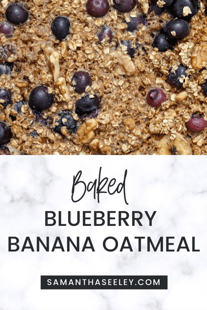 blueberry banana oatmeal