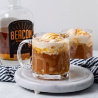 Bourbon Apple Cider Float