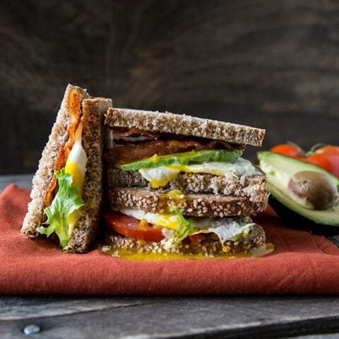 Egg and Avocado BLT with Chipotle Mayo