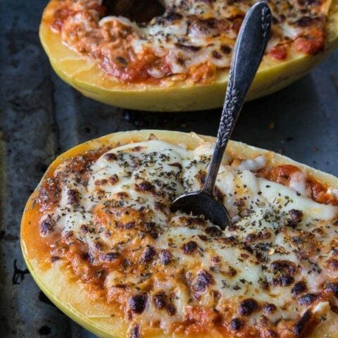 Spaghetti Squash Lasagna Bowls