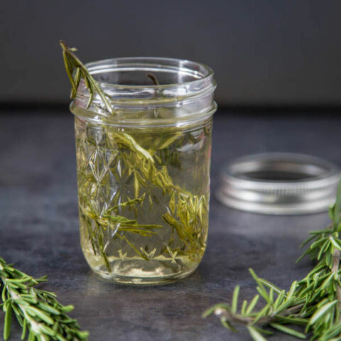 Rosemary Infused Simple Syrup