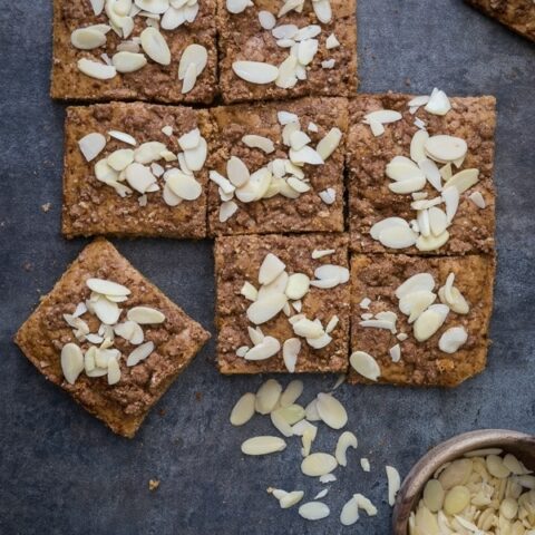 Almond Coffee Cake (Whole Grain)