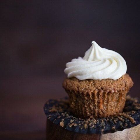 Whole Wheat Carrot Cupcakes