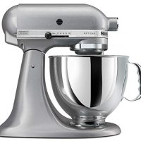 KitchenAid KSM150PSSM Artisan Series 5-Quart Stand Mixer, Silver Metallic [Discontinued]