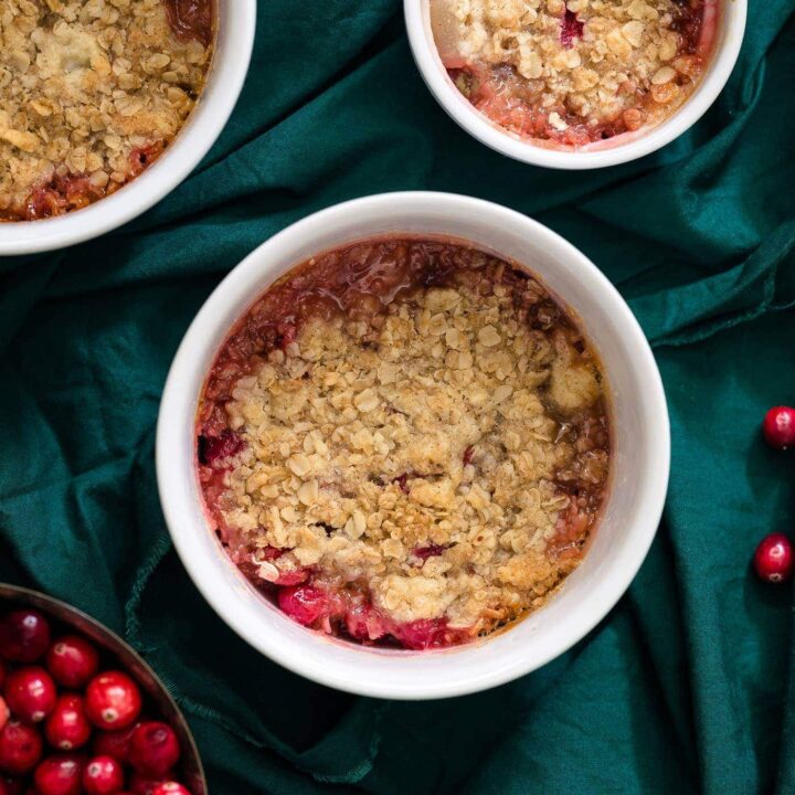 Cranberry Pear Crisp