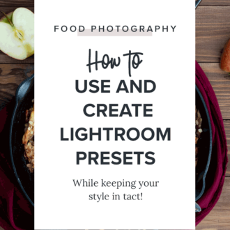 how to use and create lightroom presets