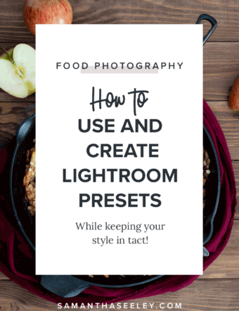 how to use and create lightroom presets