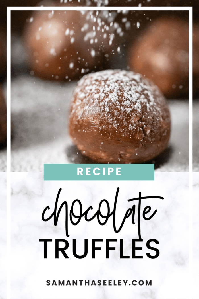 chocolate peanut butter truffles