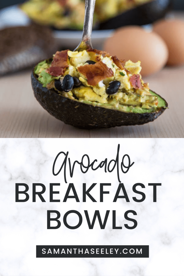 avocado breakfast bowls