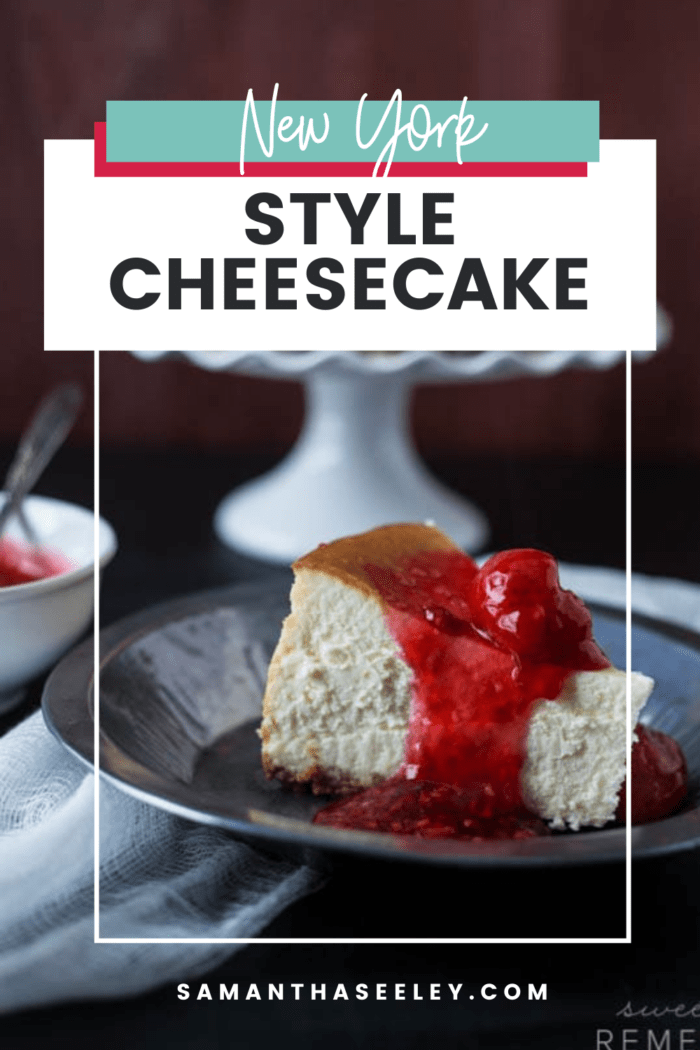 new york style cheesecake