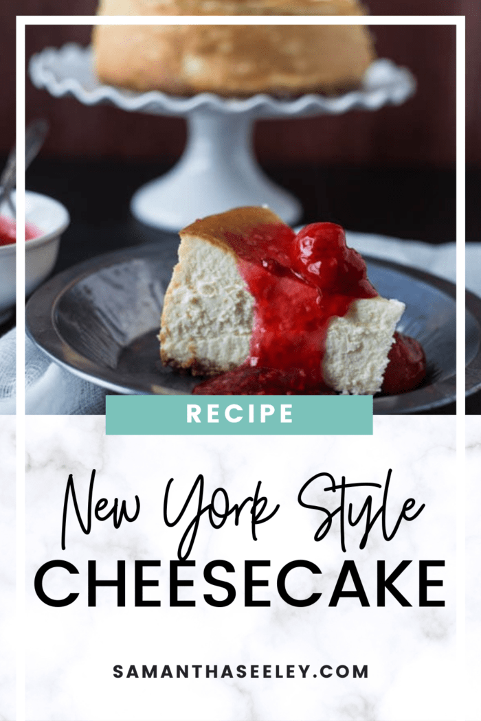 new york style cheesecake