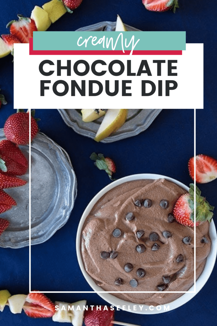 chocolate fondue dip