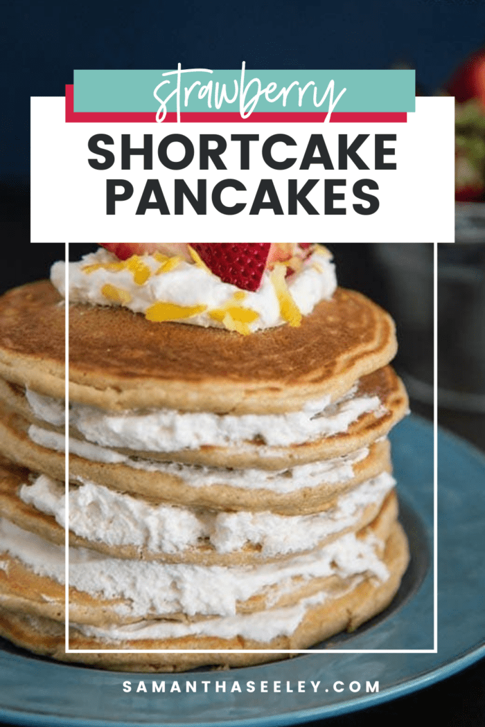 strawberry shortcake pancakes