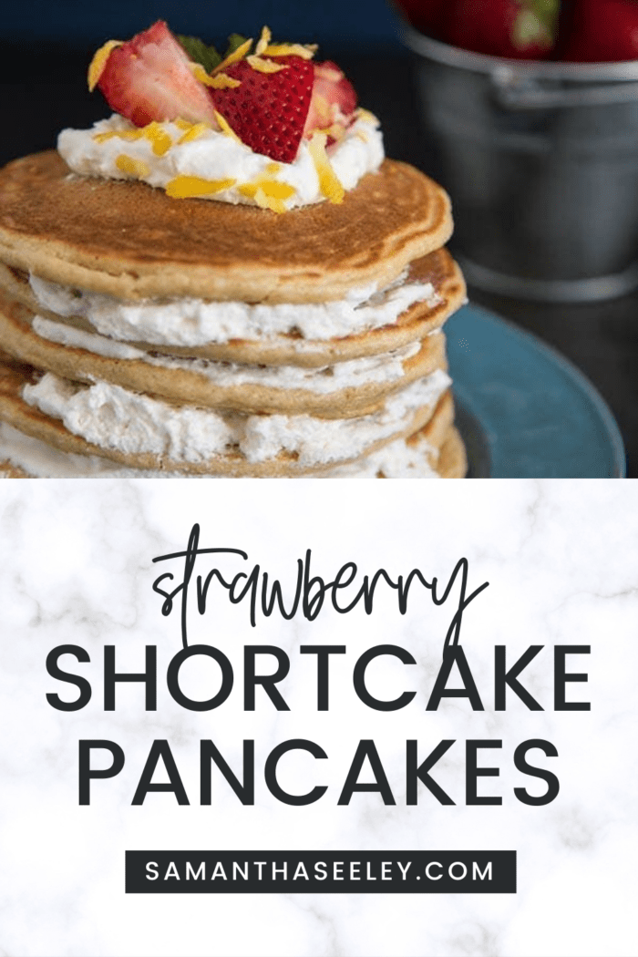 strawberry shortcake pancakes