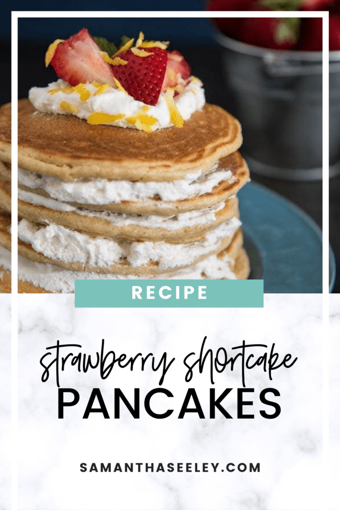 strawberry shortcake pancakes