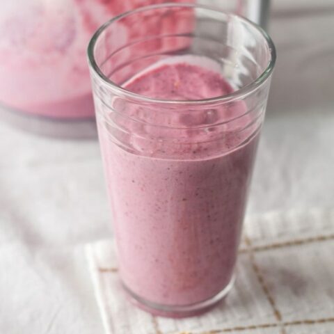 Fruit and Oatmeal Flax Smoothie